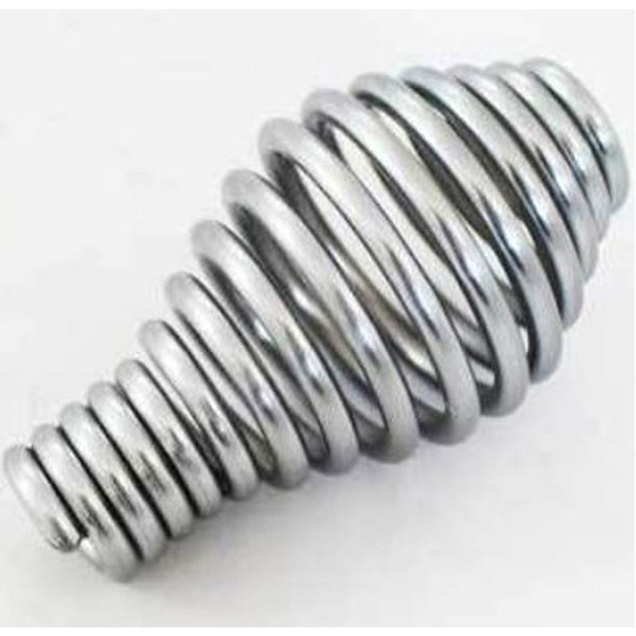 Satin Chrome Spring Door Handle (Large) - W325-0033 - Chimney Cricket