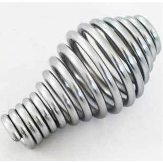 Satin Chrome Spring Door Handle (Large) - W325-0033 - Chimney Cricket