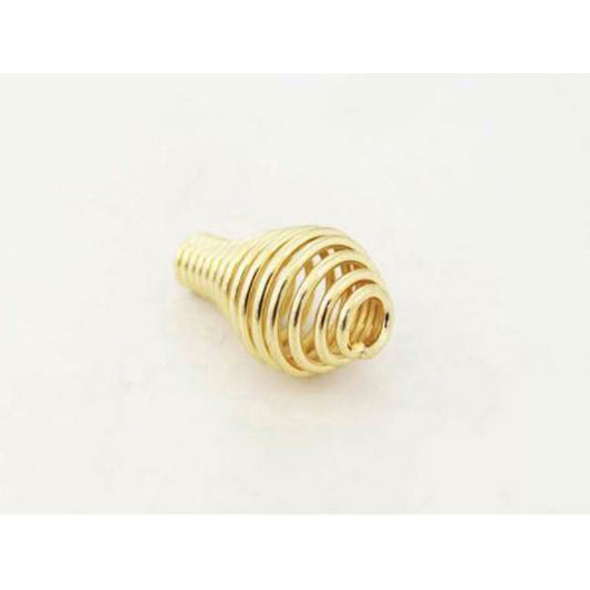 Brass Spring Door Handle (Large) - W325-0045 - Chimney Cricket