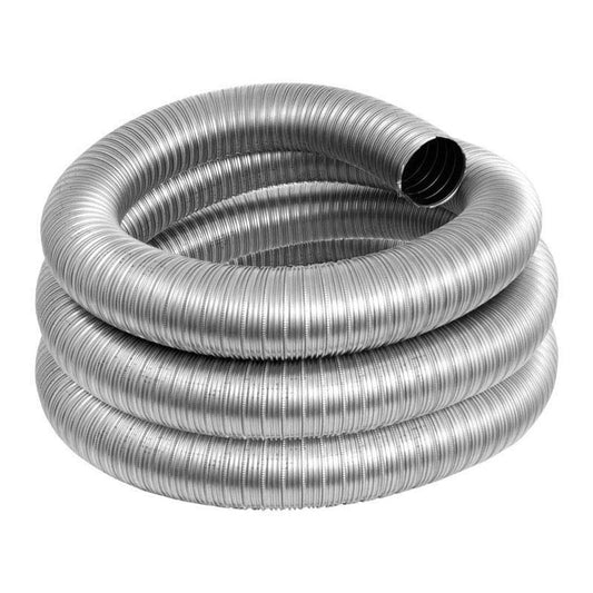 5.5" X 20' DuraVent DuraFlex SW Stainless Steel Smooth Wall Liner - 55DFSW-20 - Chimney Cricket