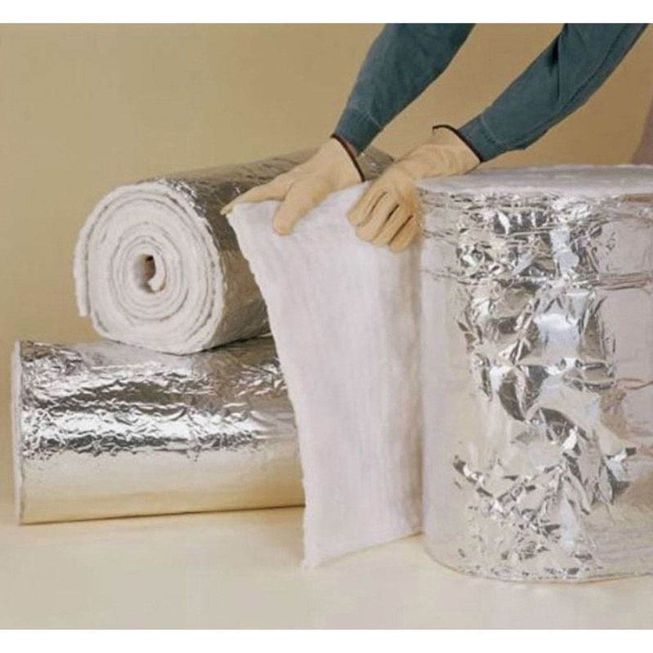 HomeSaver Foil-Face 20" Width 1/2" Thick FlexWrap 25-Foot Roll - Chimney Cricket