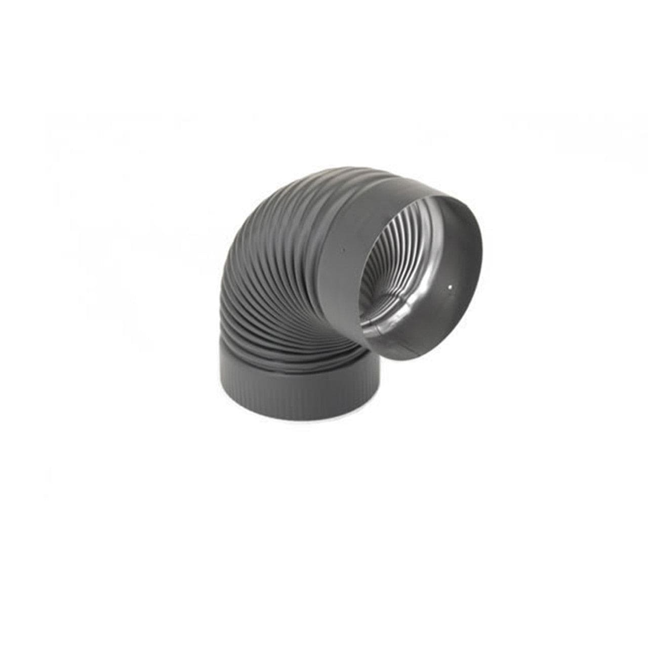 8" Heatfab Black 90-Degree Sectioned Elbow - Chimney Cricket