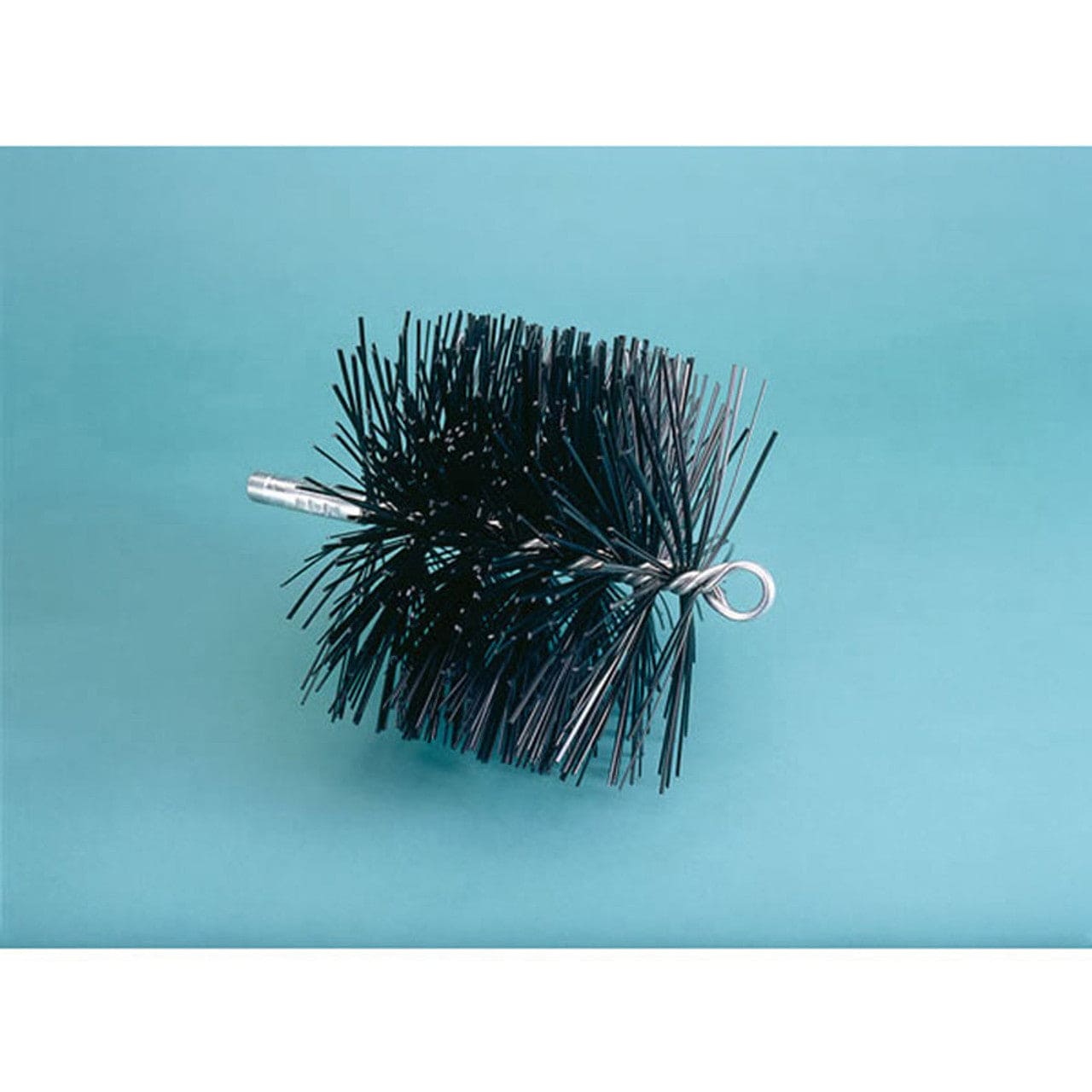 6" Round Prefab Chimney Cleaning Brush with 3/8" NPT - Chimney Cricket