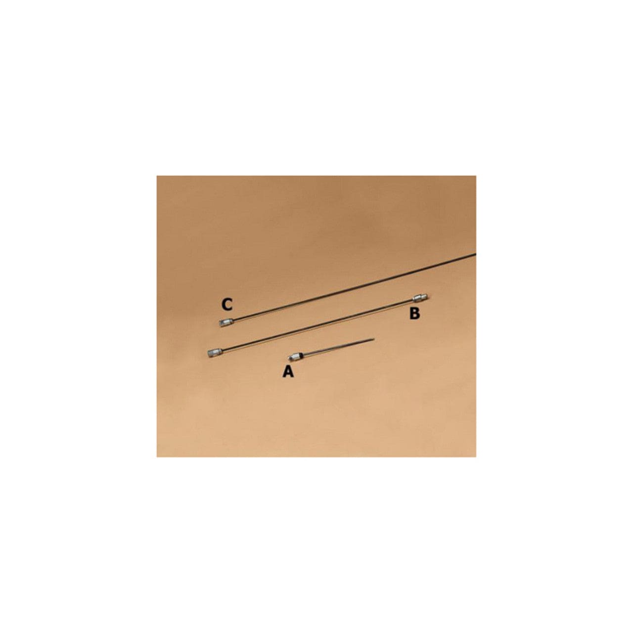 1/4" X 2.5' Foot Steel Rod - OSR25 - 57S-25 - Chimney Cricket