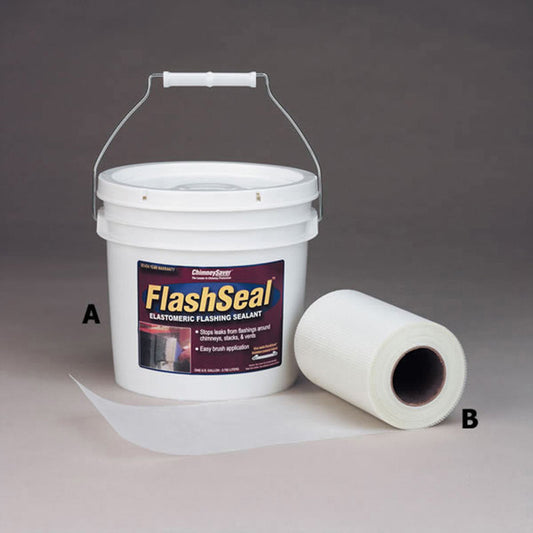 1 Gallon of Flashseal Elastomeric Flashing Sealant Brown - 300050 - Chimney Cricket
