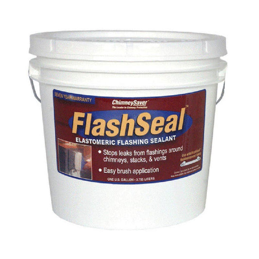 1 Gallon of Flashseal Elastomeric Flashing Sealant Black - 300049 - Chimney Cricket