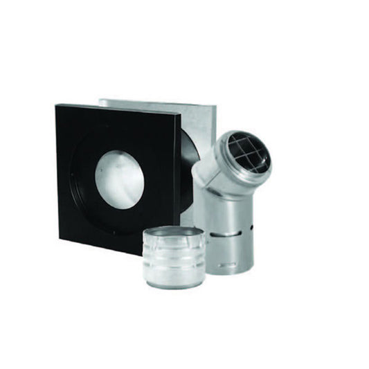 3" PelletVent Pro Horizontal Kit - 3PVP-KHA - Chimney Cricket