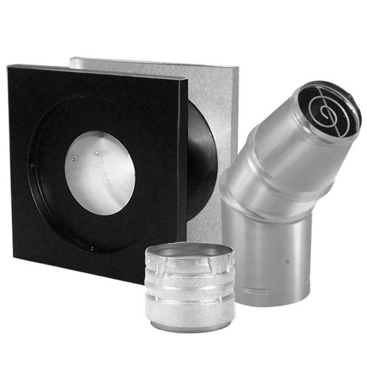 4" PelletVent Pro Horizontal Kit - 4PVP-KHA - Chimney Cricket