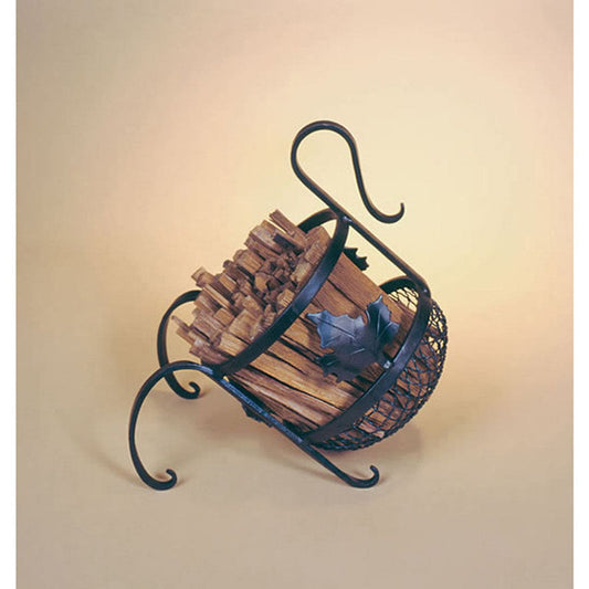 European Design Fatwood Caddy with 4 Lbs. of Fatwood - FWC-03 - Chimney Cricket