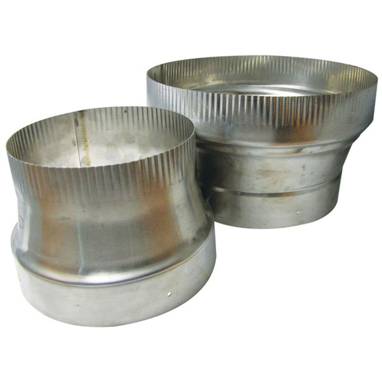 8" to 7" HomeSaver UltraPro/Pro 316L-Alloy Stainless Steel Male to Female Reducer - 4847SS - Chimney Cricket