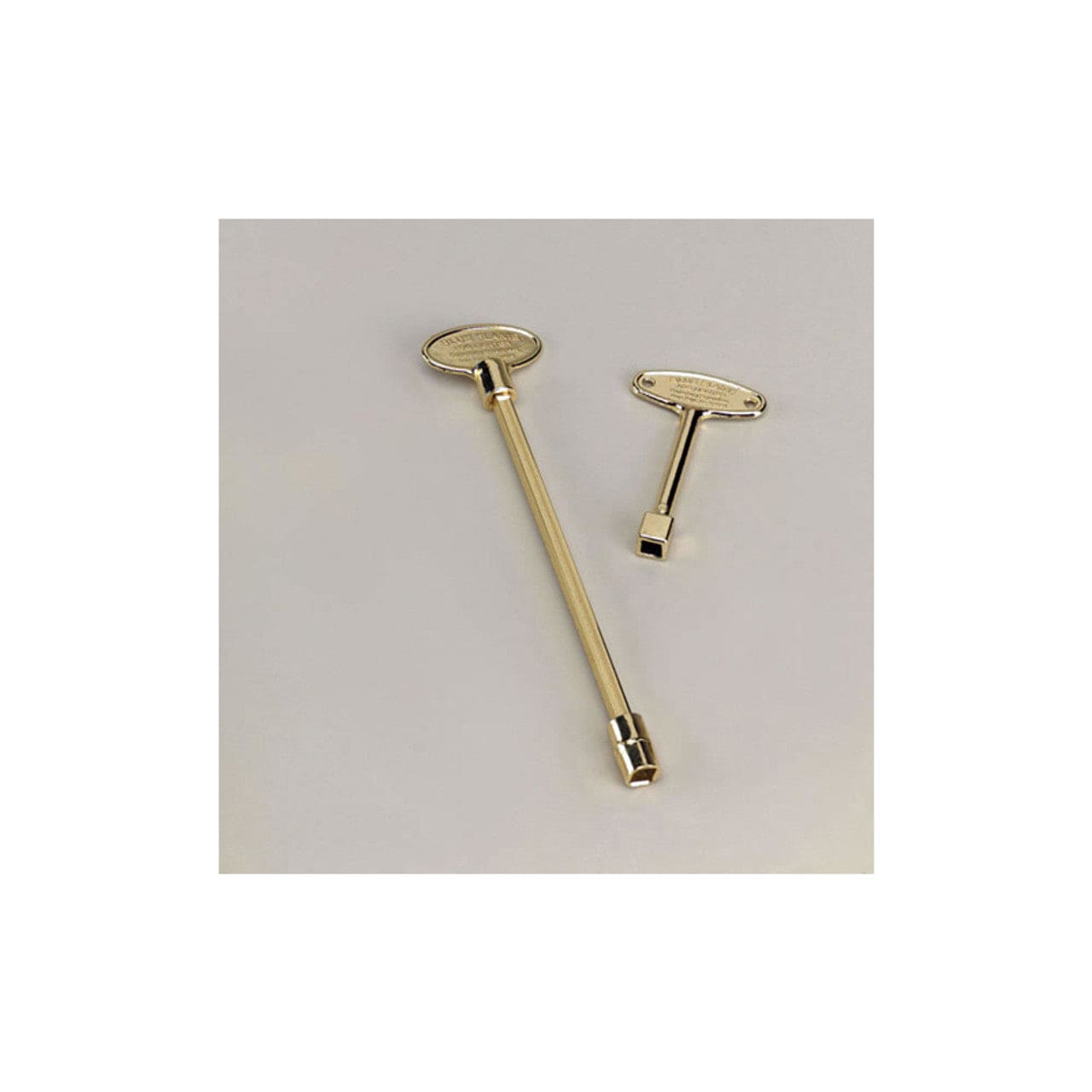 8" Brass Shut-Off Key with 1/4"-5/16" Socket End - NKY.8 .02 - Chimney Cricket
