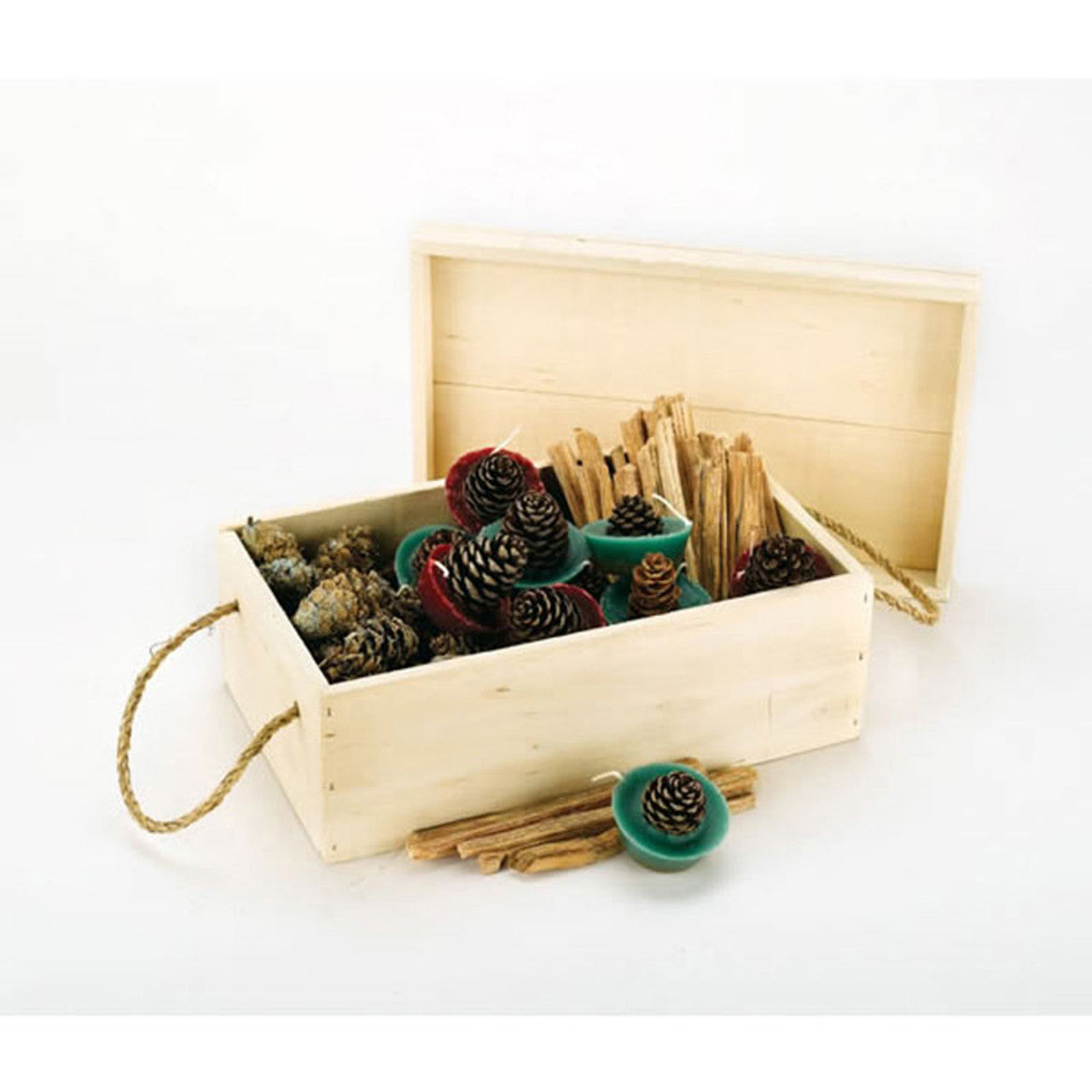 Woodfield Color Pine Cones Gift Box - SPCW#1 - Chimney Cricket