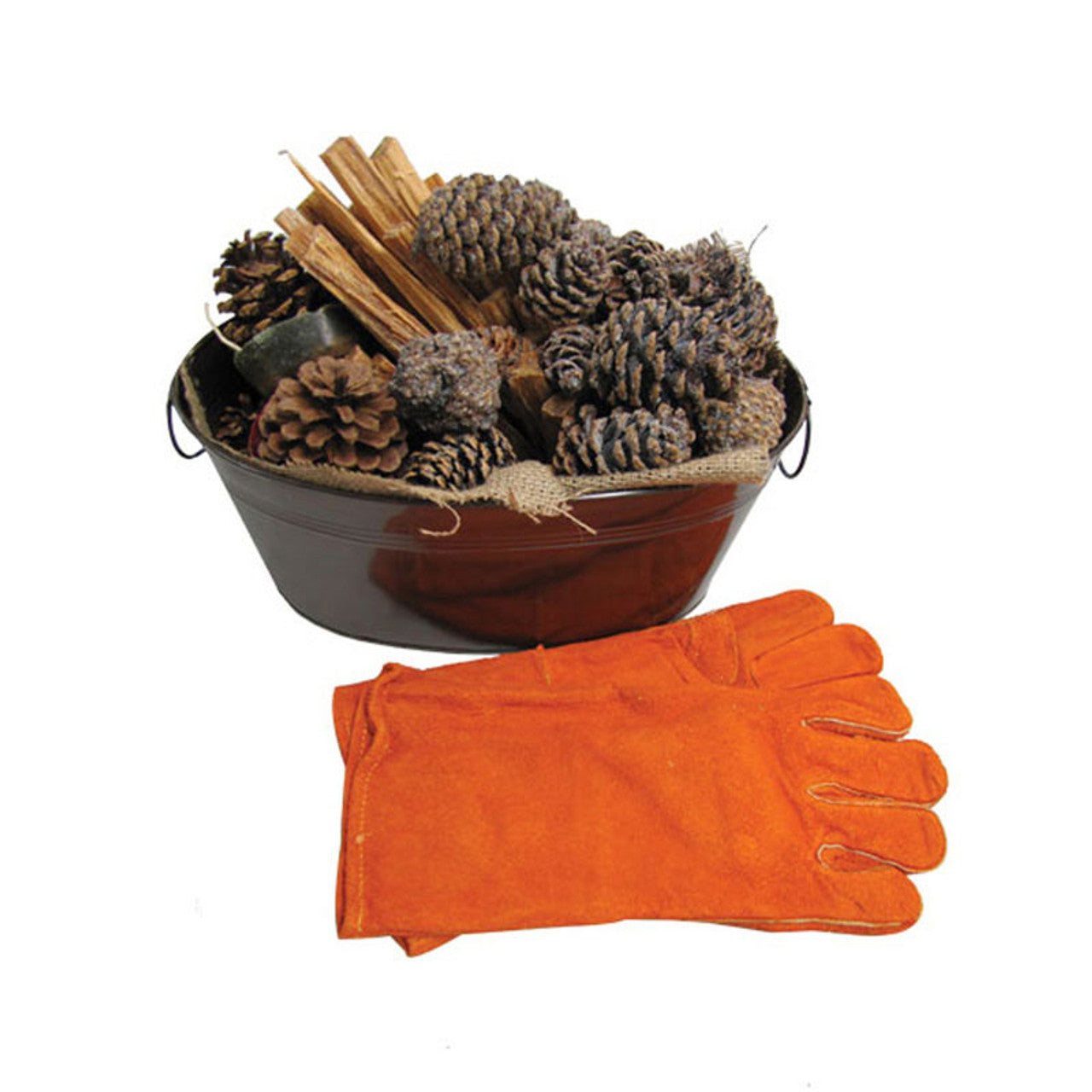 Woodfield Sampler Basket with Gloves - SPCW#3 - Chimney Cricket