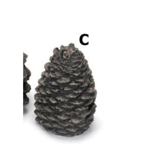 Hargrove Small Straight Ceramic Pine Cone For Gas Logs - 1204BX - Chimney Cricket