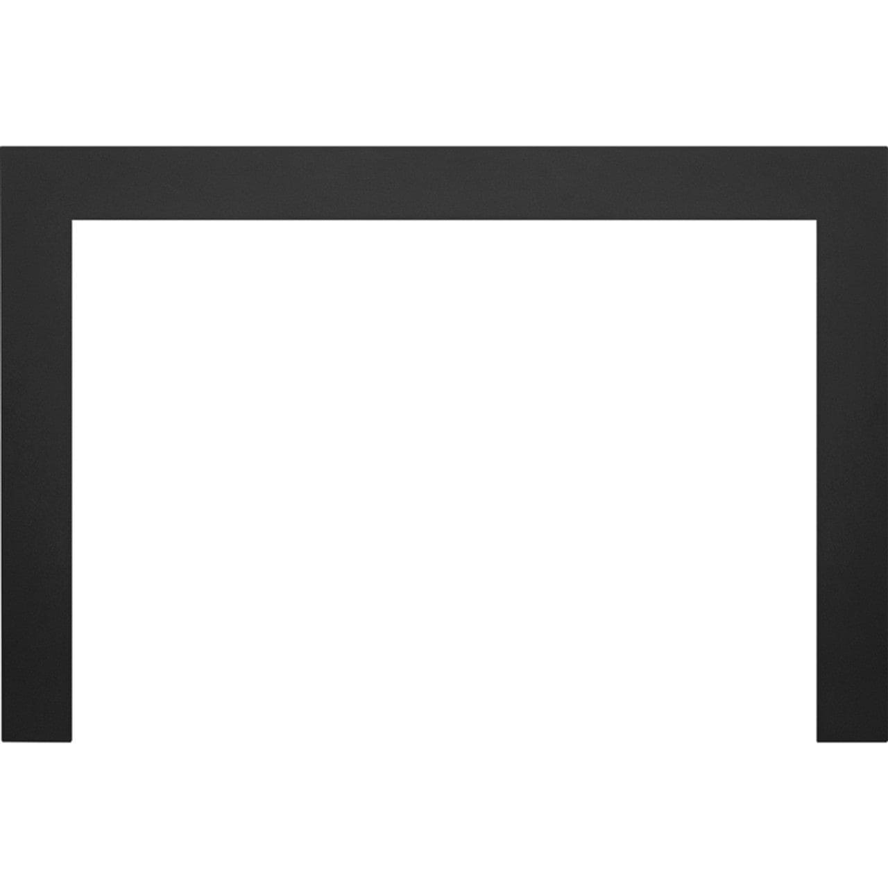 Black Small 4 Sided Faceplate (FOR USE WITH 3-SIDED BACKERPLATE) for OAKVILLE 3 SERIES - SBK4F3B3 - Chimney Cricket