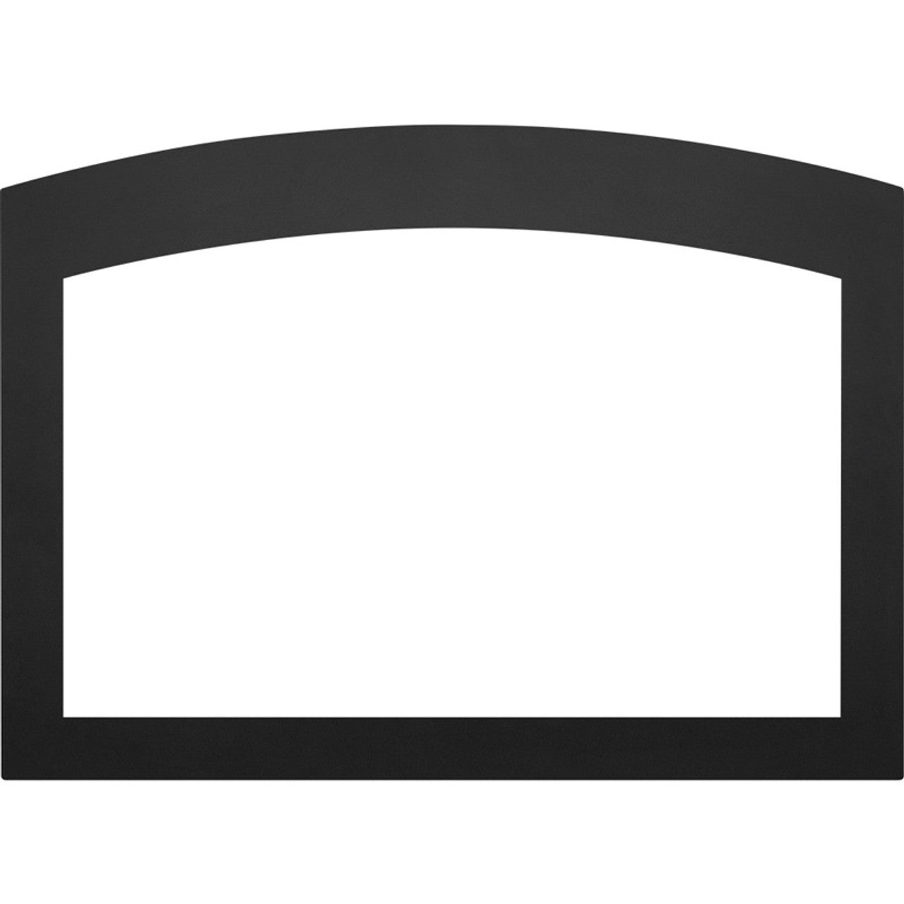 Black Small 4-Sided Arch Faceplate - SABK4F3B4 - Chimney Cricket