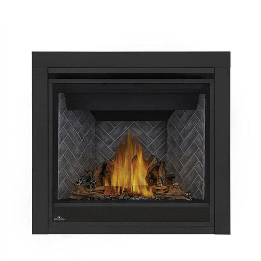 Napoleon Ascent 36 Direct Vent Millivolt Ignition Propane Fireplace - GX36PTR-1 - Chimney Cricket