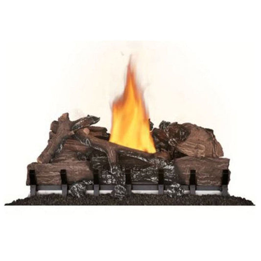 Gas Oak Log Set for GSS36 - OKLO36 - Chimney Cricket