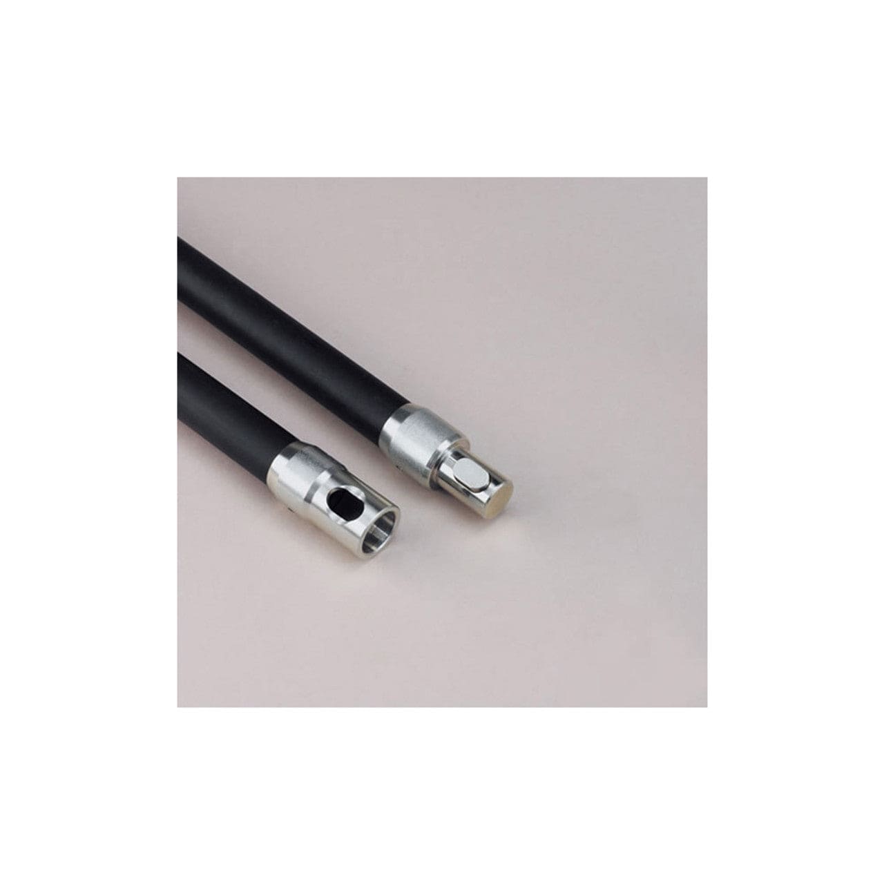3/4" X 3' ButtonLok Black Poly Rod - 7753 - Chimney Cricket
