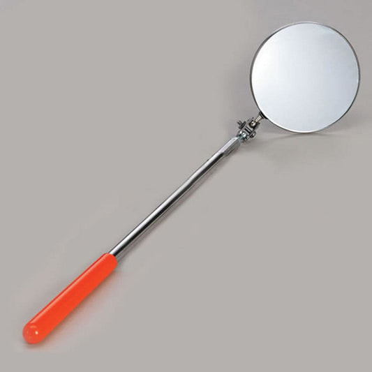 3 3⁄4" Round Inspection Mirror with Handle - S-2L - Chimney Cricket