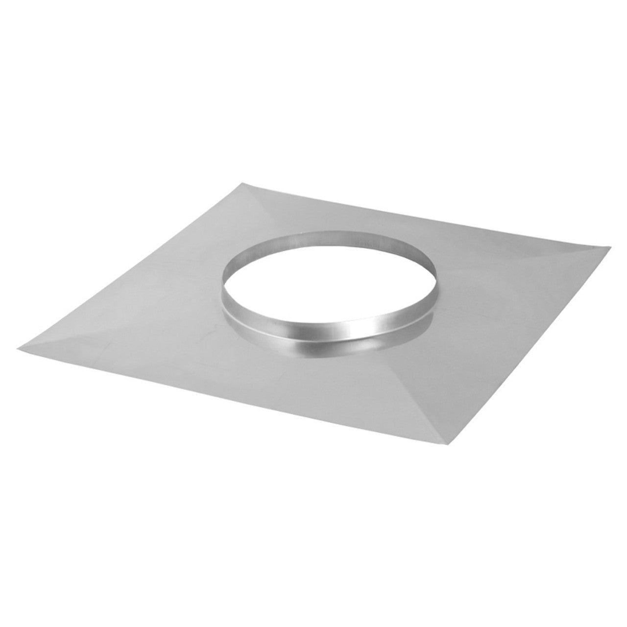 4" DuraVent DuraFlex Stainless Steel Top Plate - 4DFS-TP - Chimney Cricket