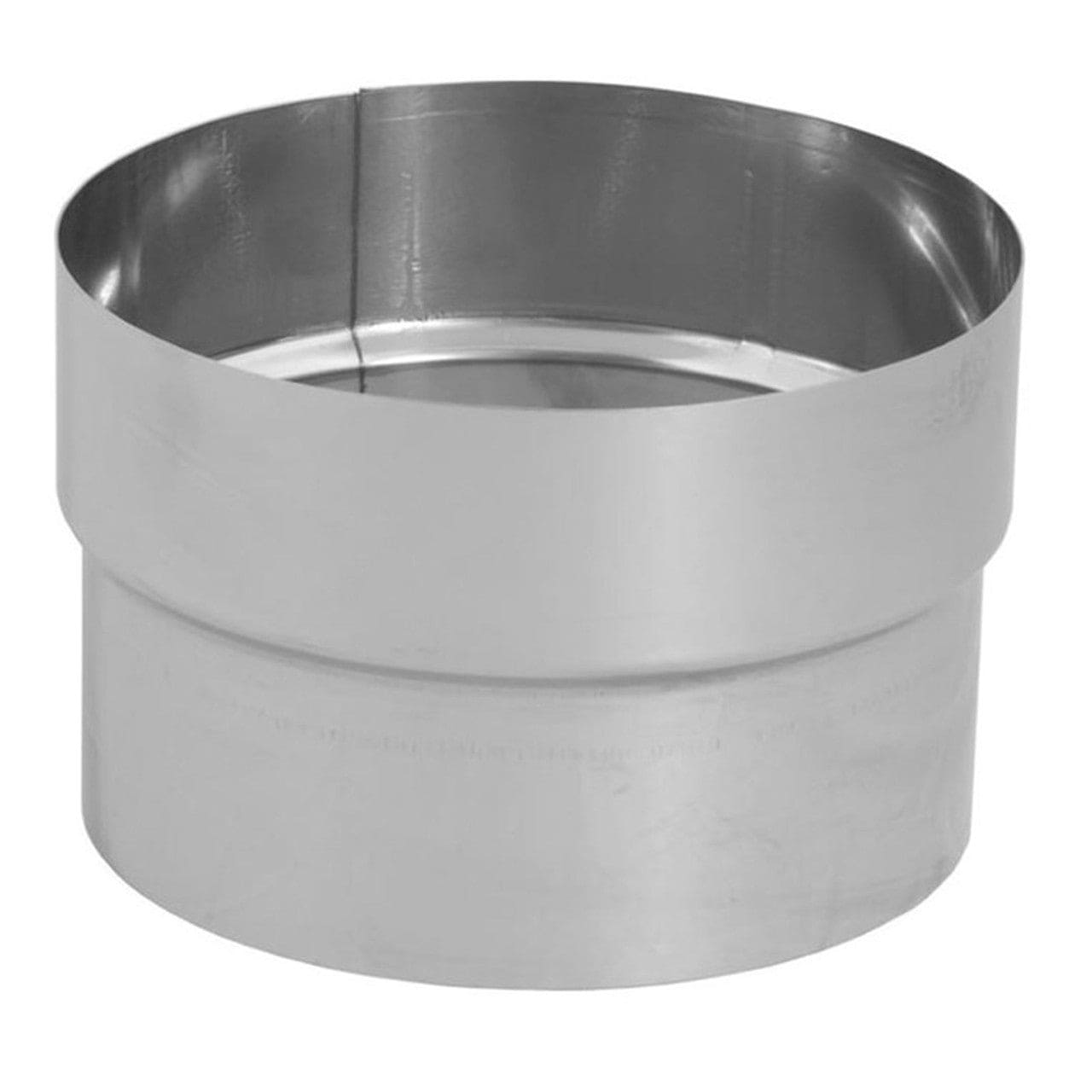 5.5" DuraVent DuraFlex Stainless Steel Connector Adaptor - 55DFS-FC - Chimney Cricket