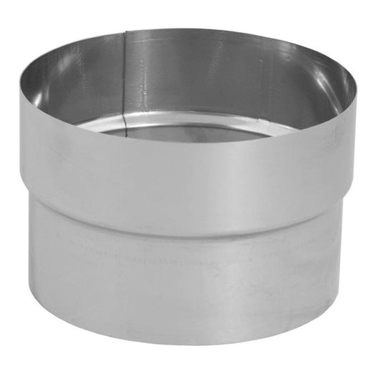 5.5" DuraVent DuraFlex Stainless Steel Connector Adaptor - 55DFS-FC - Chimney Cricket