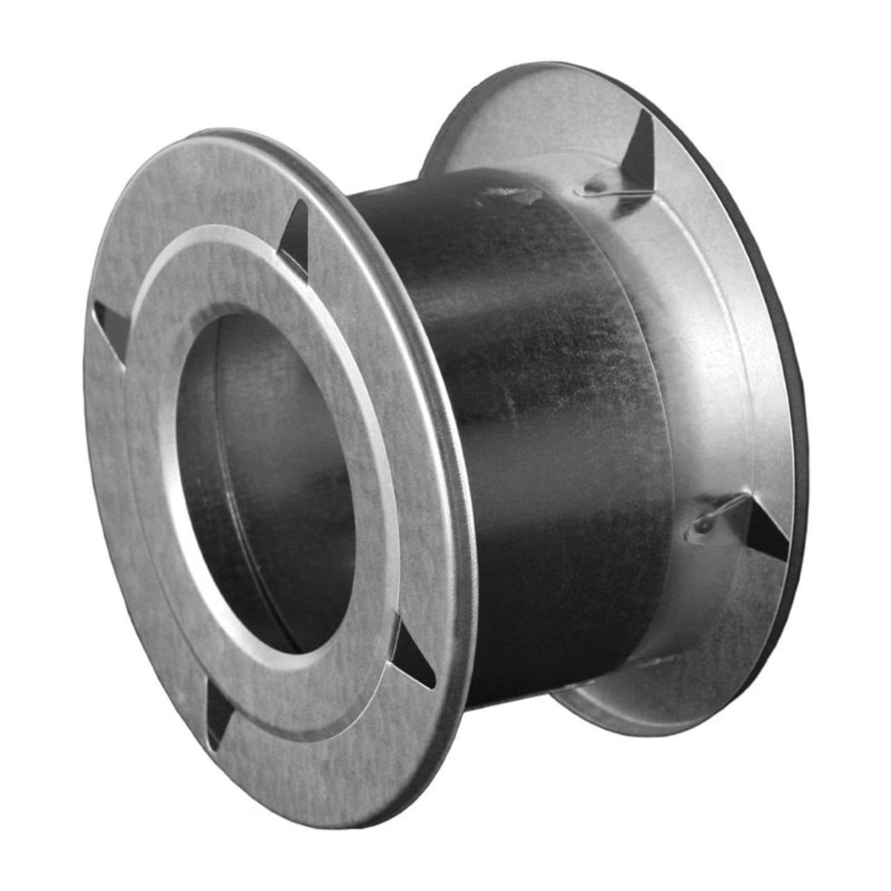 4" Type B Gas Vent Wall Thimble - 4BVWT - Chimney Cricket