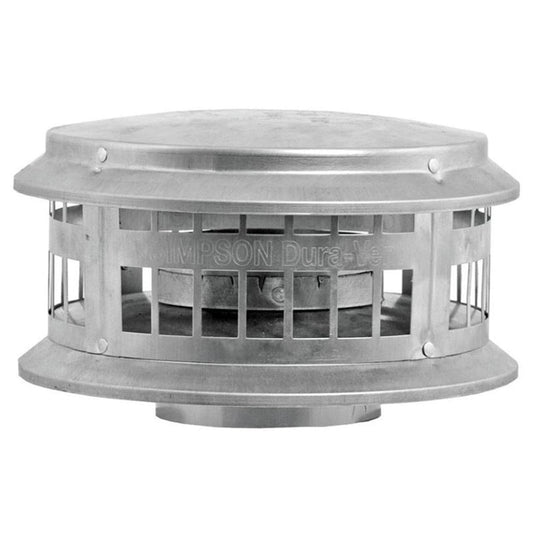 5" Type B Gas Vent DuraCap - 5BVDC - Chimney Cricket