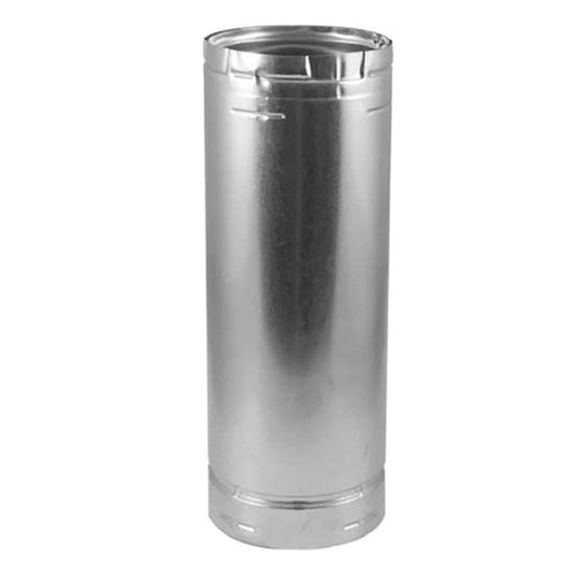 6" X 6" Round Rigid Type B Gas Vent Pipe - 6BV06 - Chimney Cricket