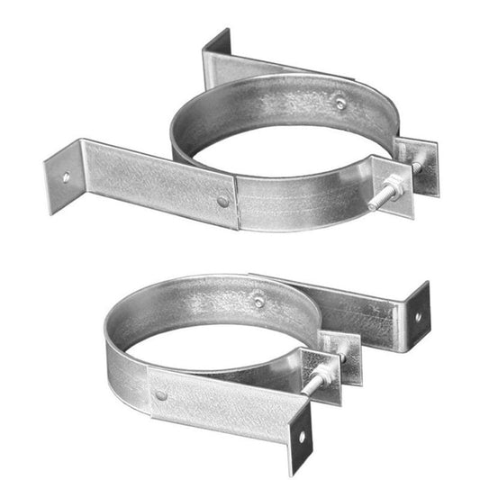 6" Type B Gas Vent Wall Strap - 6BVWS - Chimney Cricket