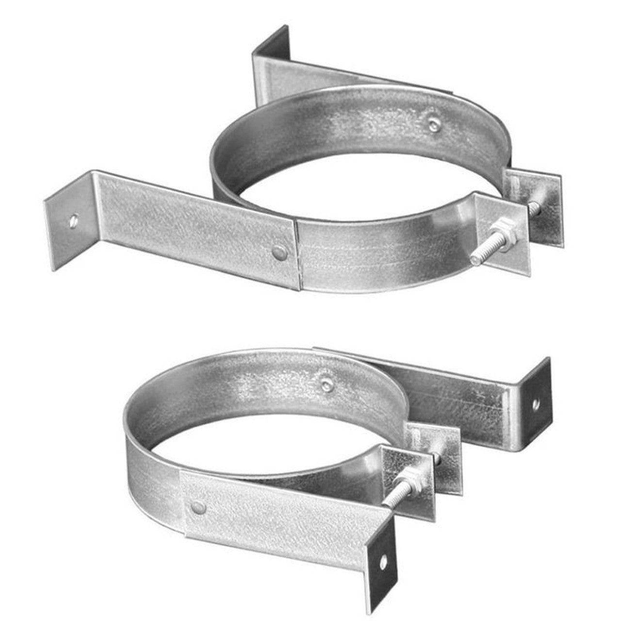 8" Type B Gas Vent Wall Strap - 8BVWS - Chimney Cricket