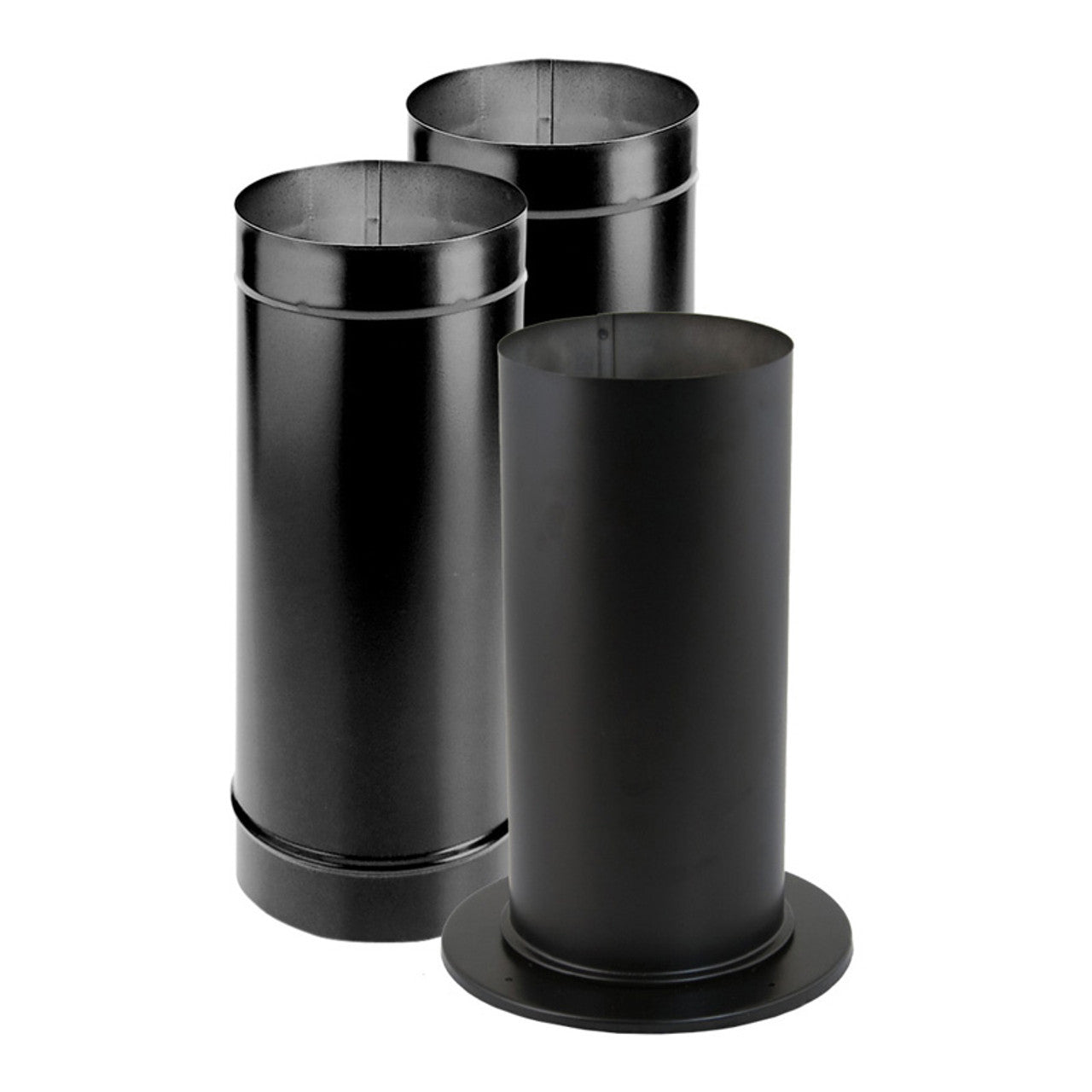 6" DuraVent DuraBlack Stove Pipe Kit - 6DBK-KSP - Chimney Cricket