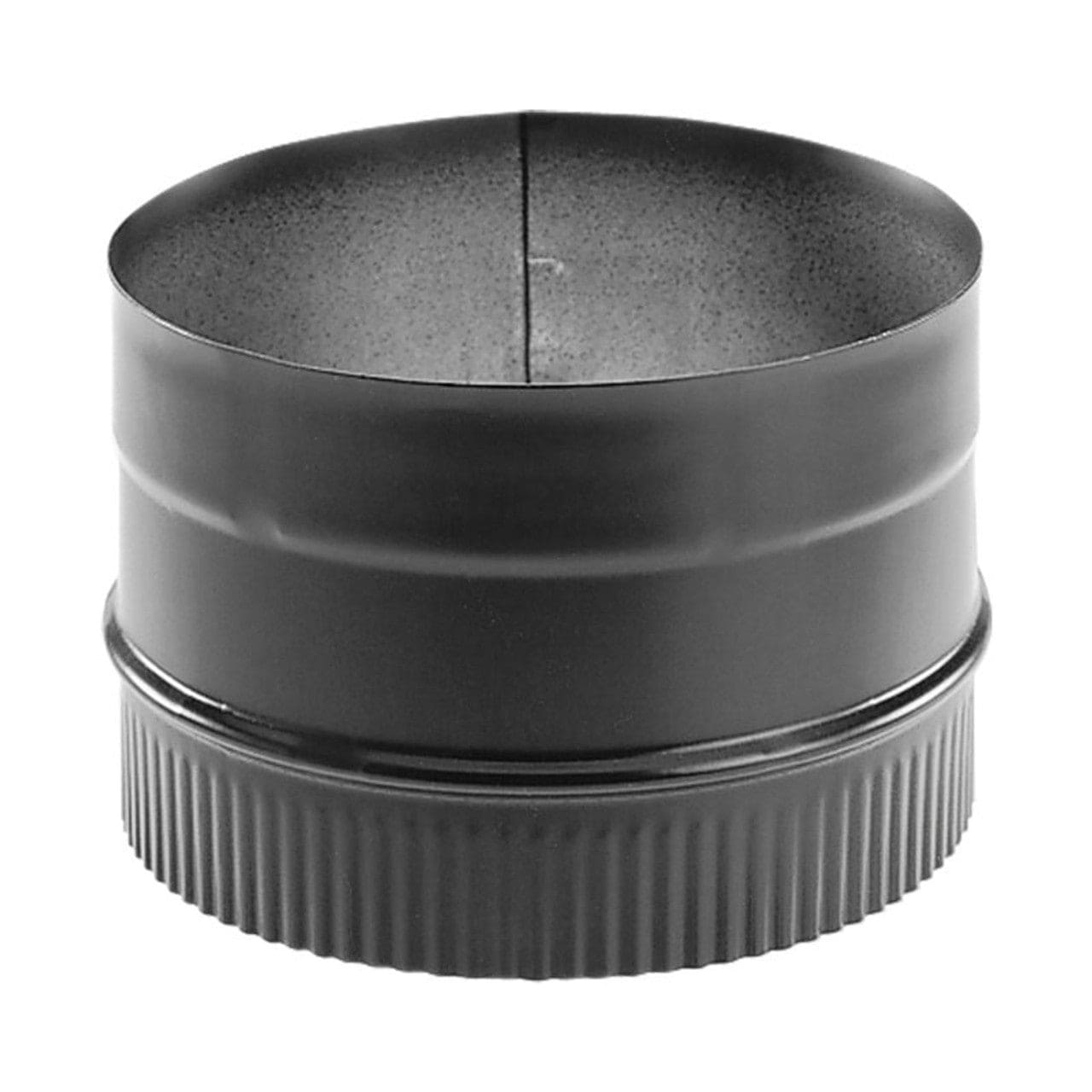 6" DuraVent DuraBlack Stove Pipe Adaptor - 6DBK-AD - Chimney Cricket