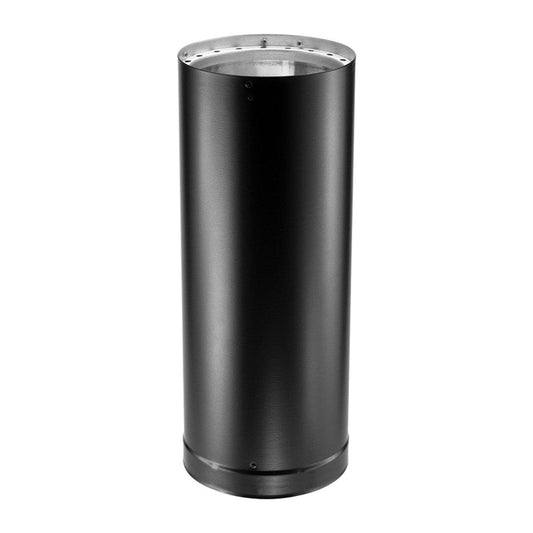 6" x 6" DuraVent DVL Double-Wall Black Pipe - 6DVL-06 - Chimney Cricket