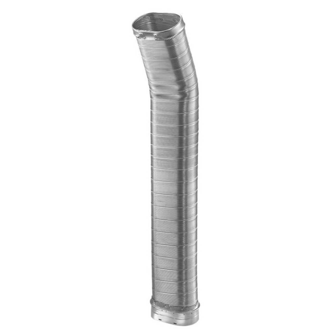 6" x 60" DuraVent DuraLiner Stainless Steel Oval Flex Pipe - 6DLR-60OF - Chimney Cricket