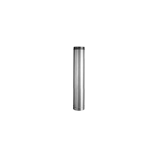 8" x 12" DuraVent DuraLiner 304-Alloy Stainless Steel Rigid Pipe - 8DLR-12 - Chimney Cricket