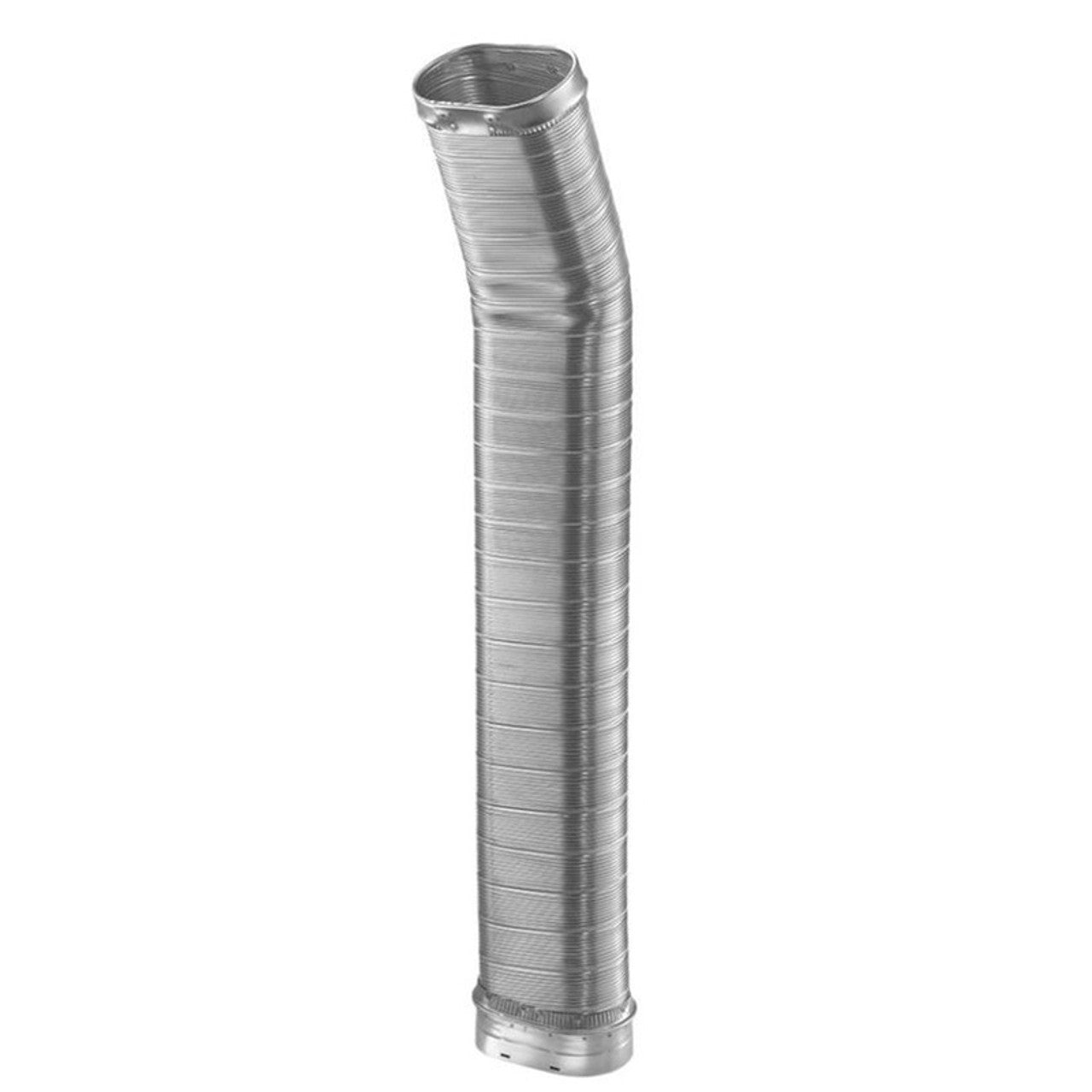 8" x 36" DuraVent DuraLiner Stainless Steel Oval Flex Pipe - 8DLR-36OF - Chimney Cricket