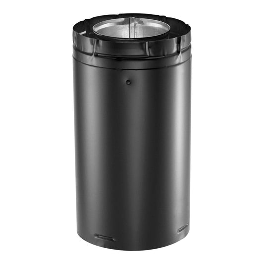 4" x 6" DuraVent DirectVent Pro Double-Wall Black Pipe Length - 46DVA-06B - Chimney Cricket