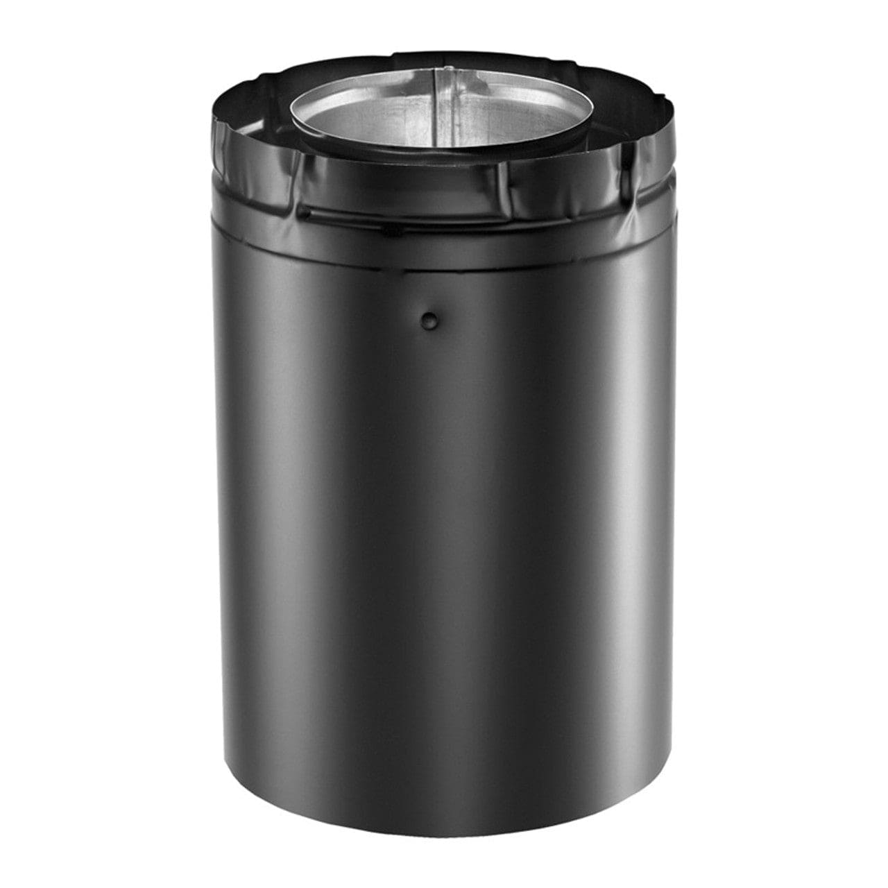 4" DuraVent DirectVent Pro Black 3" - 7" Pipe Extension - 46DVA-08AB - Chimney Cricket