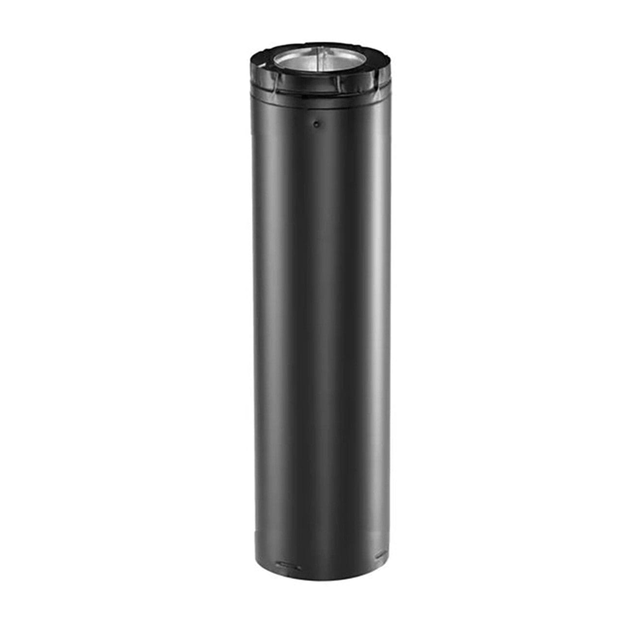 4" x 36" DuraVent DirectVent Pro Double-Wall Black Pipe Length - 46DVA-36B - Chimney Cricket