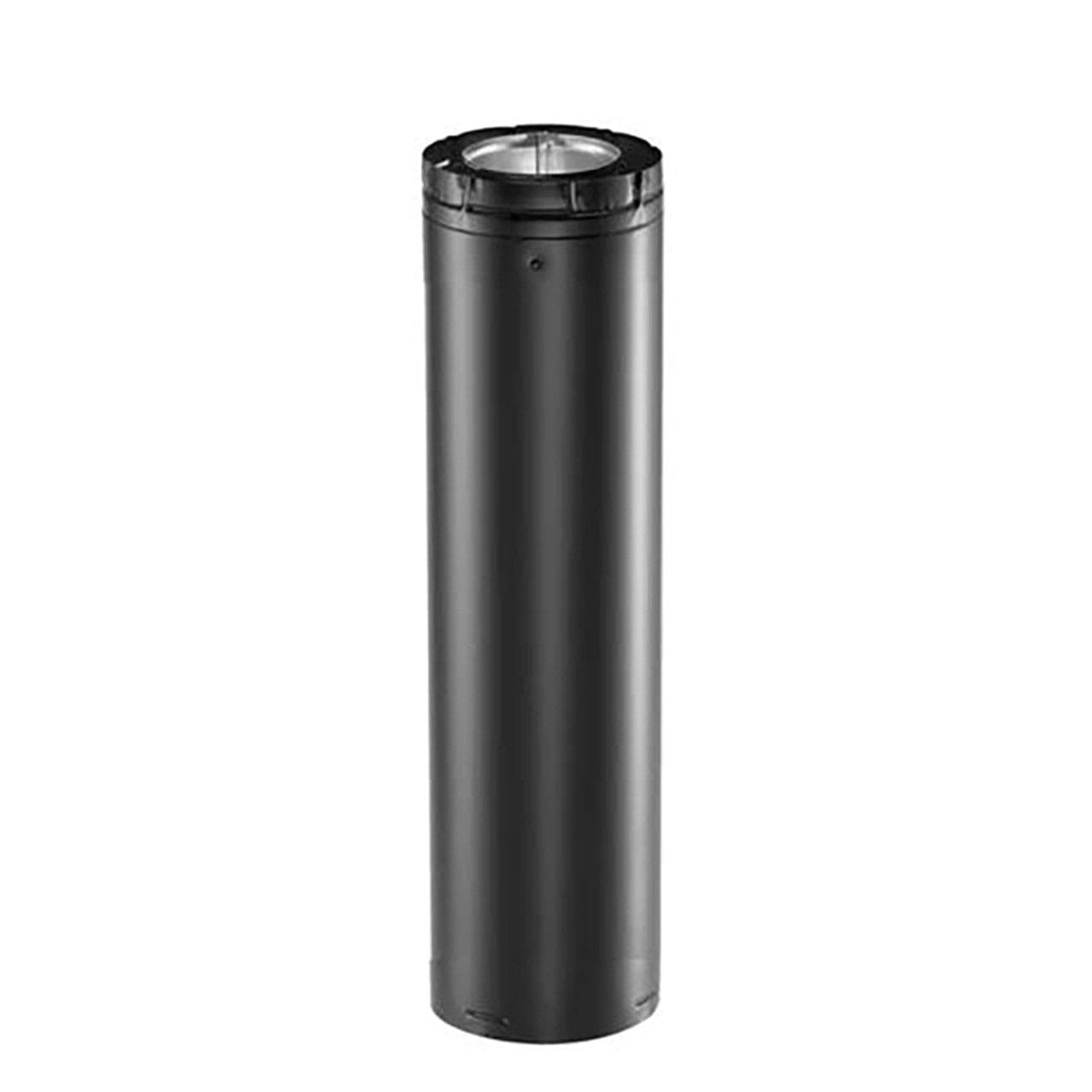 4" x 48" DuraVent DirectVent Pro Double-Wall Black Pipe Length - 46DVA-48B - Chimney Cricket