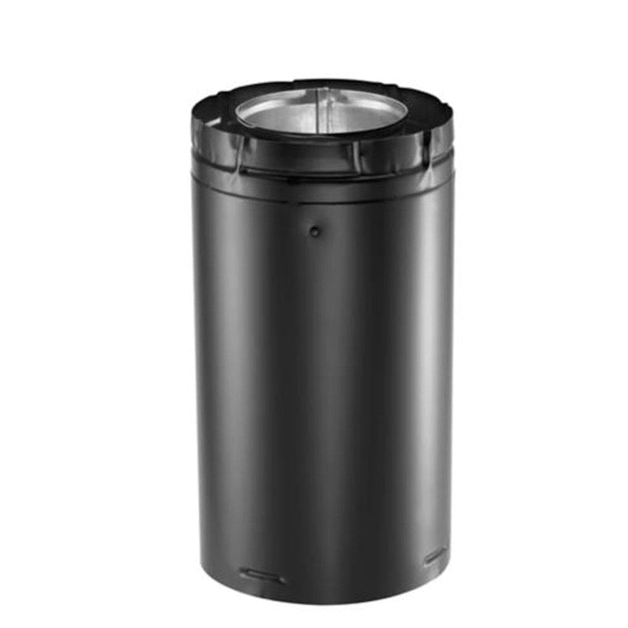 4" DuraVent DirectVent Pro Black 11" - 17" Adjustable Pipe - 46DVA-17TAB - Chimney Cricket