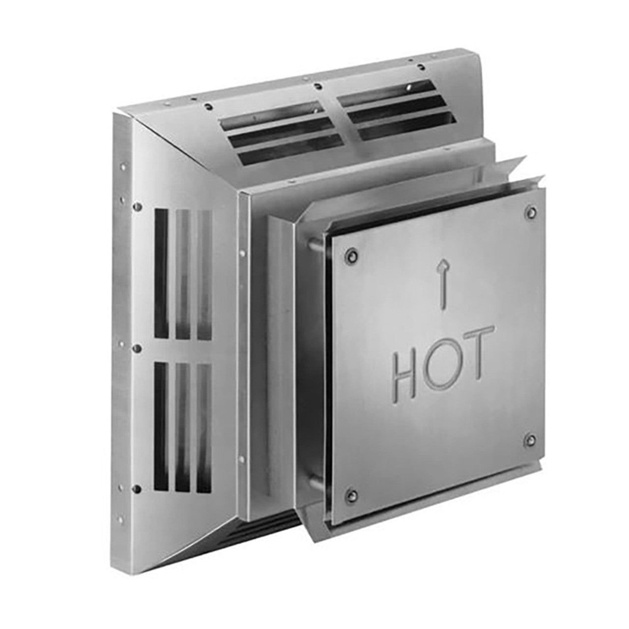 4" DuraVent Alu Square Termination Cap - 46DVA-HC - Chimney Cricket