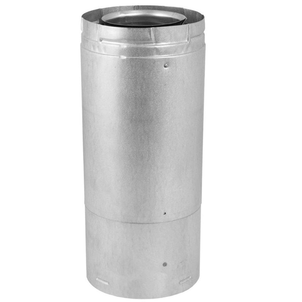 5" DuraVent DirectVent Pro Galvalume 11" - 17" Adjustable Pipe - 58DVA-17TA - Chimney Cricket