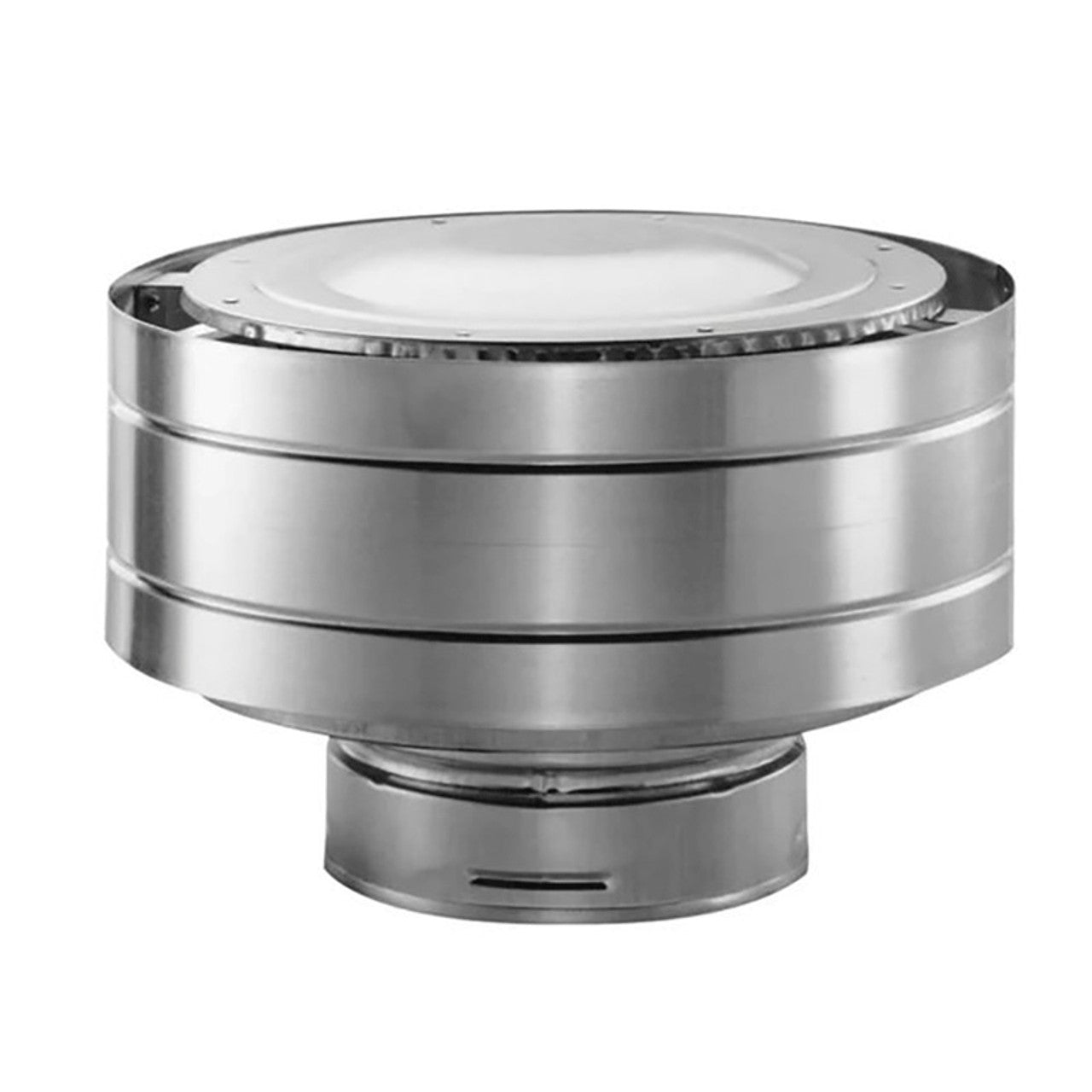5" DuraVent DirectVent Pro Aluminum Low-Profile Vertical Termination Cap - 58DVA-VC - Chimney Cricket