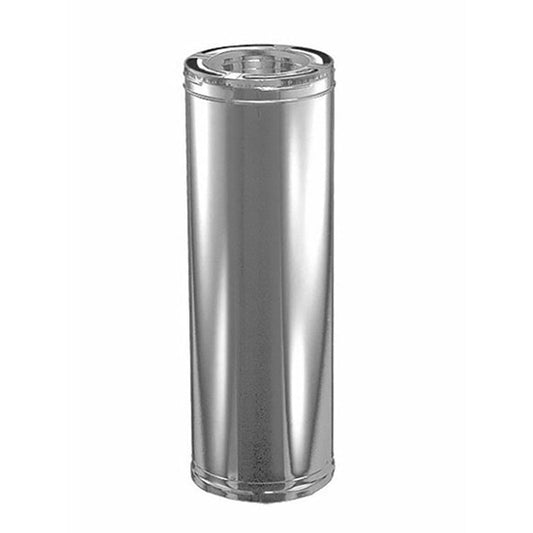 6" x 36" DuraVent DuraPlus Triple-Wall Stainless Steel Chimney Pipe Length - 6DP-36SSCF - Chimney Cricket