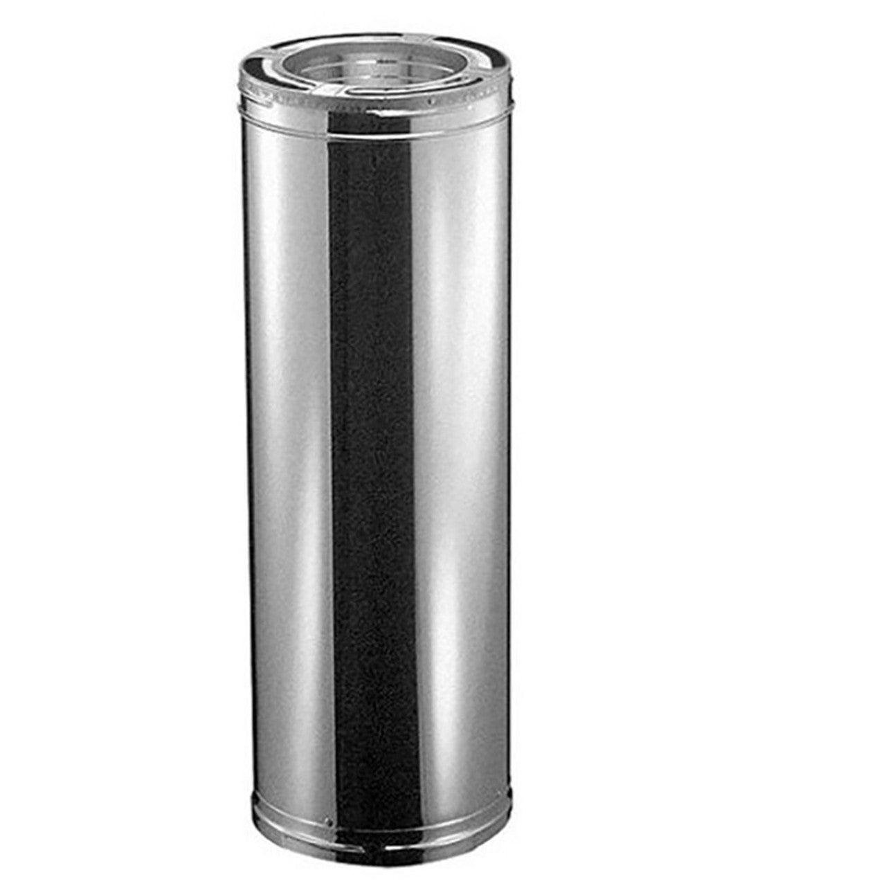 6" x 36" DuraVent DuraPlus Triple-Wall Galvanized Chimney Pipe Length - 6DP-36CF - Chimney Cricket