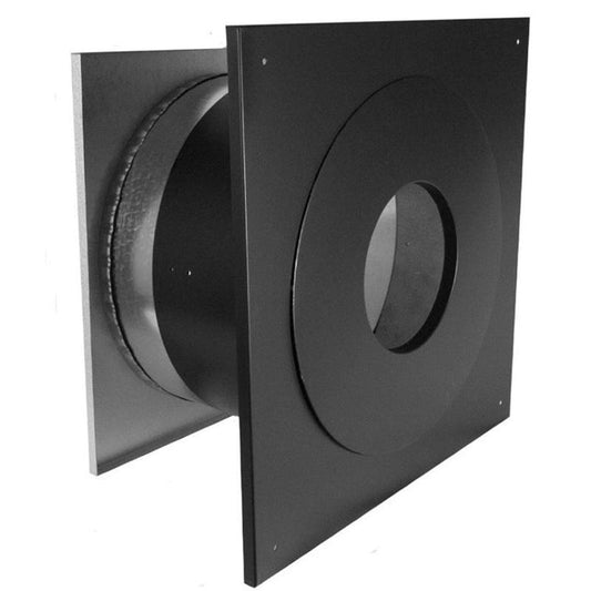 6" DuraVent DuraPlus Stainless Steel Wall Thimble - 6DP-WTSS - Chimney Cricket