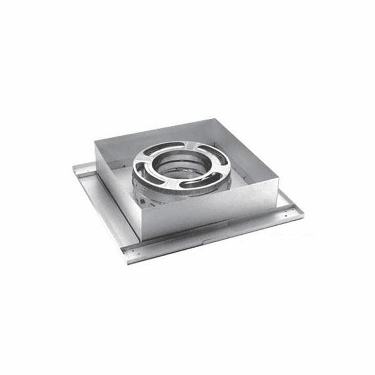 6" DuraVent DuraPlus Flat Ceiling Support Box - 6DP-FCS - Chimney Cricket